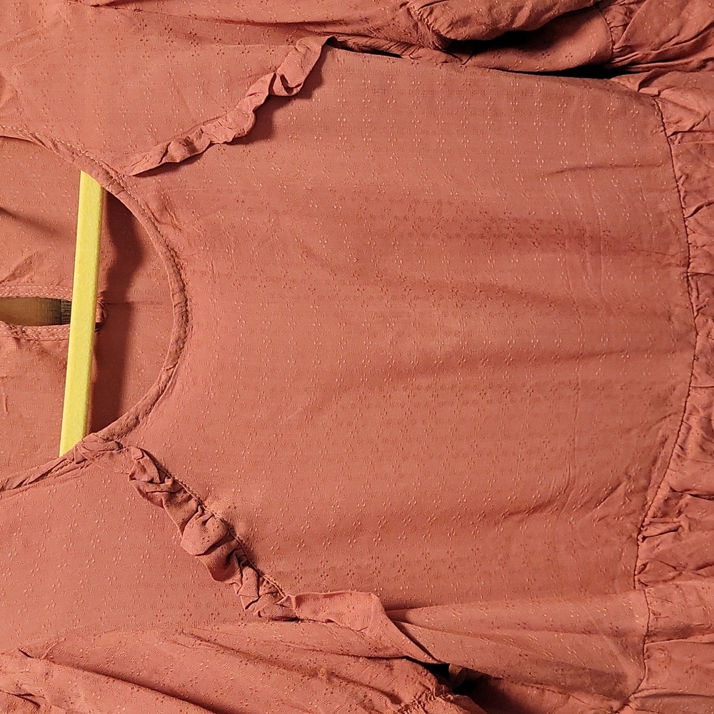 Boho Ruffle Sleeve Top - Picture 3 of 5